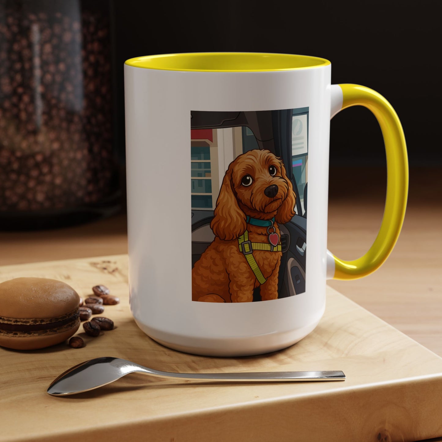Custom _ Accent Coffee Mug (11, 15oz)