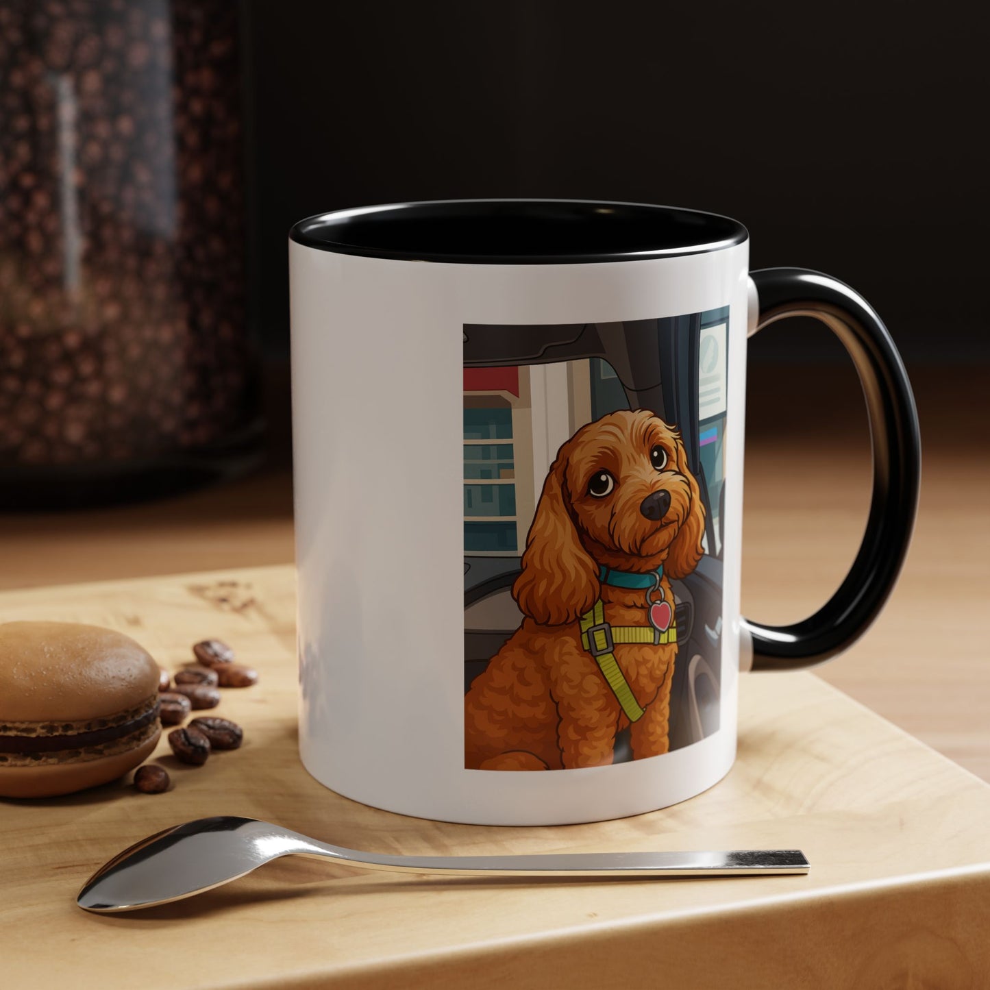 Custom _ Accent Coffee Mug (11, 15oz)