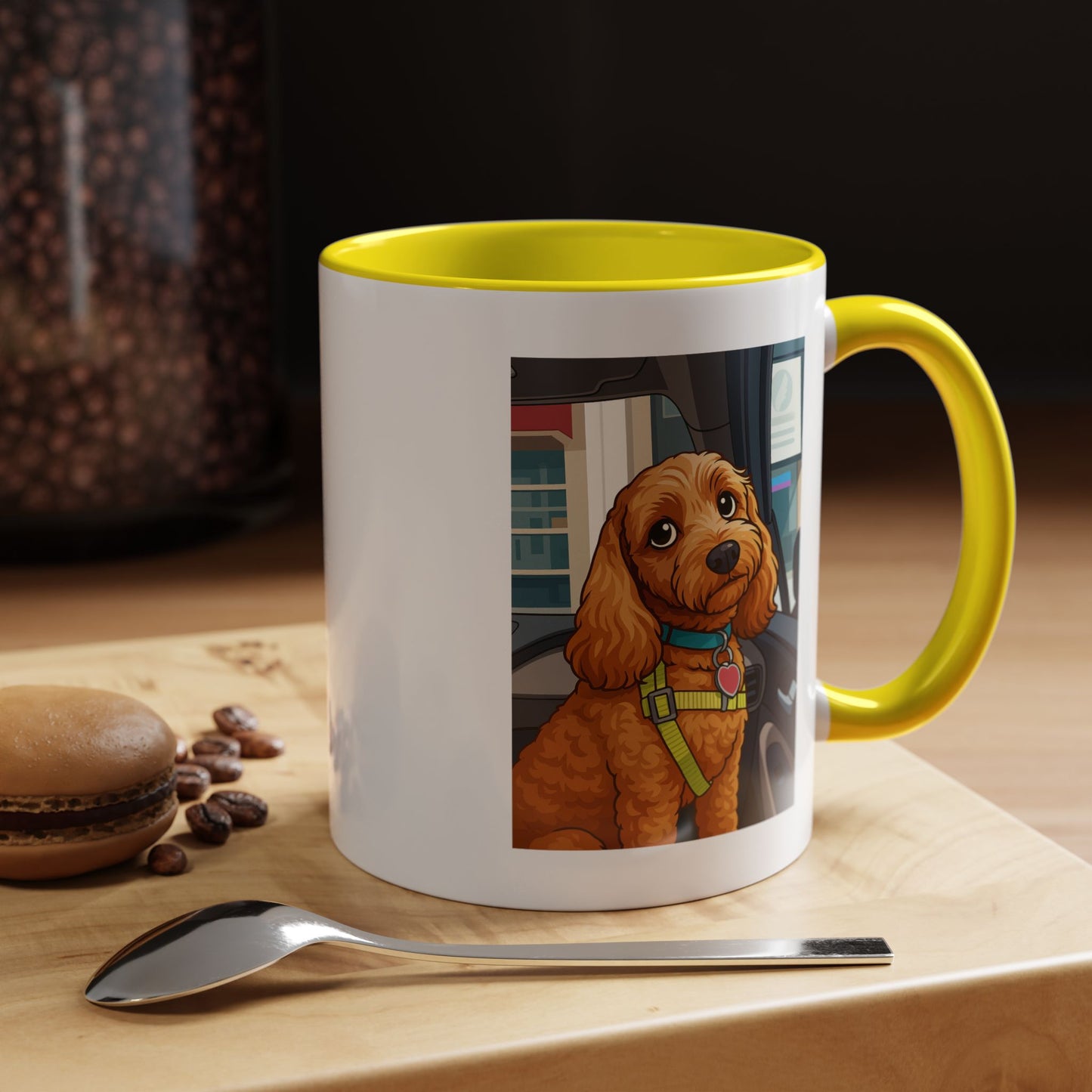 Custom _ Accent Coffee Mug (11, 15oz)