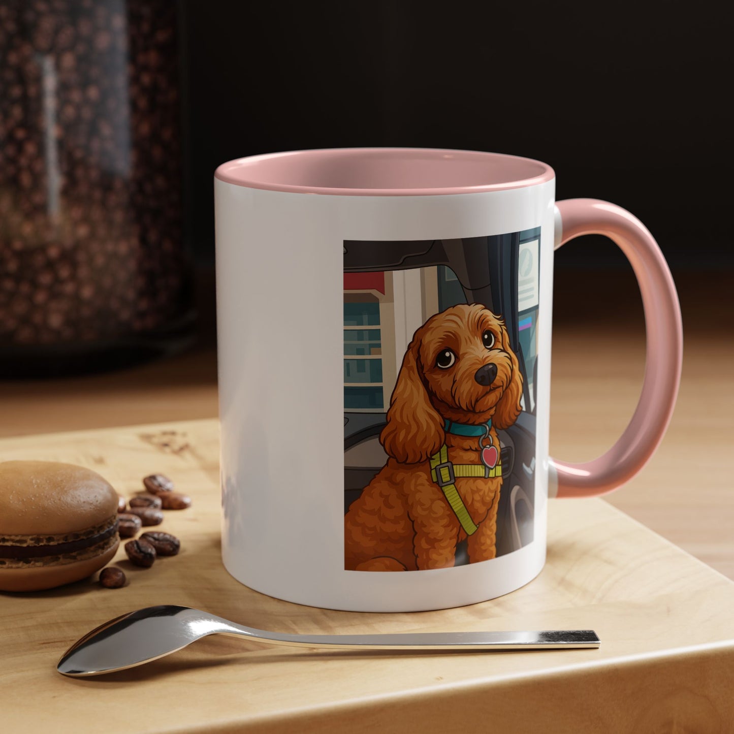 Custom _ Accent Coffee Mug (11, 15oz)