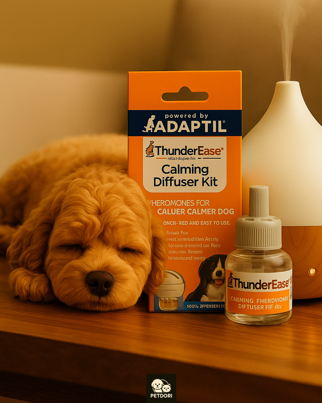 ADAPTIL Dog Calming Diffuser – Vet Recommended for Anxiety, Barking & Chewing
