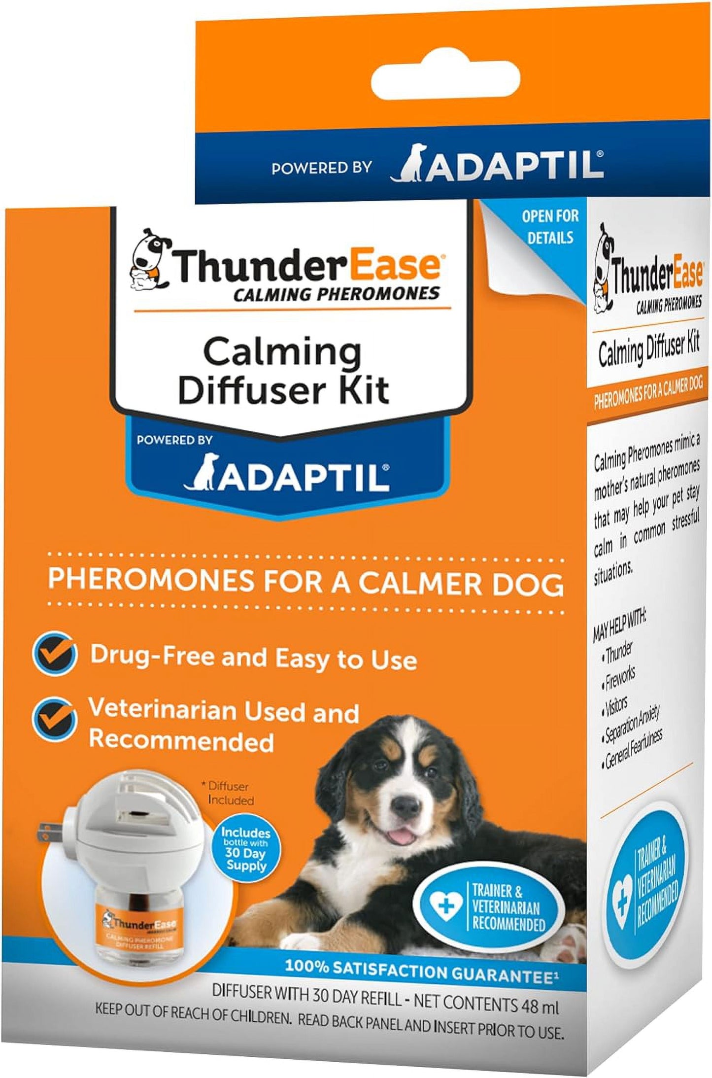 ADAPTIL Dog Calming Diffuser – Vet Recommended for Anxiety, Barking & Chewing