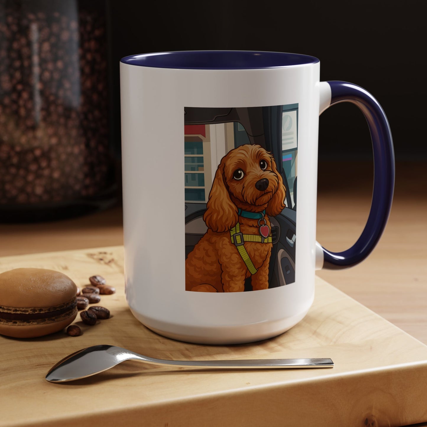 Custom _ Accent Coffee Mug (11, 15oz)