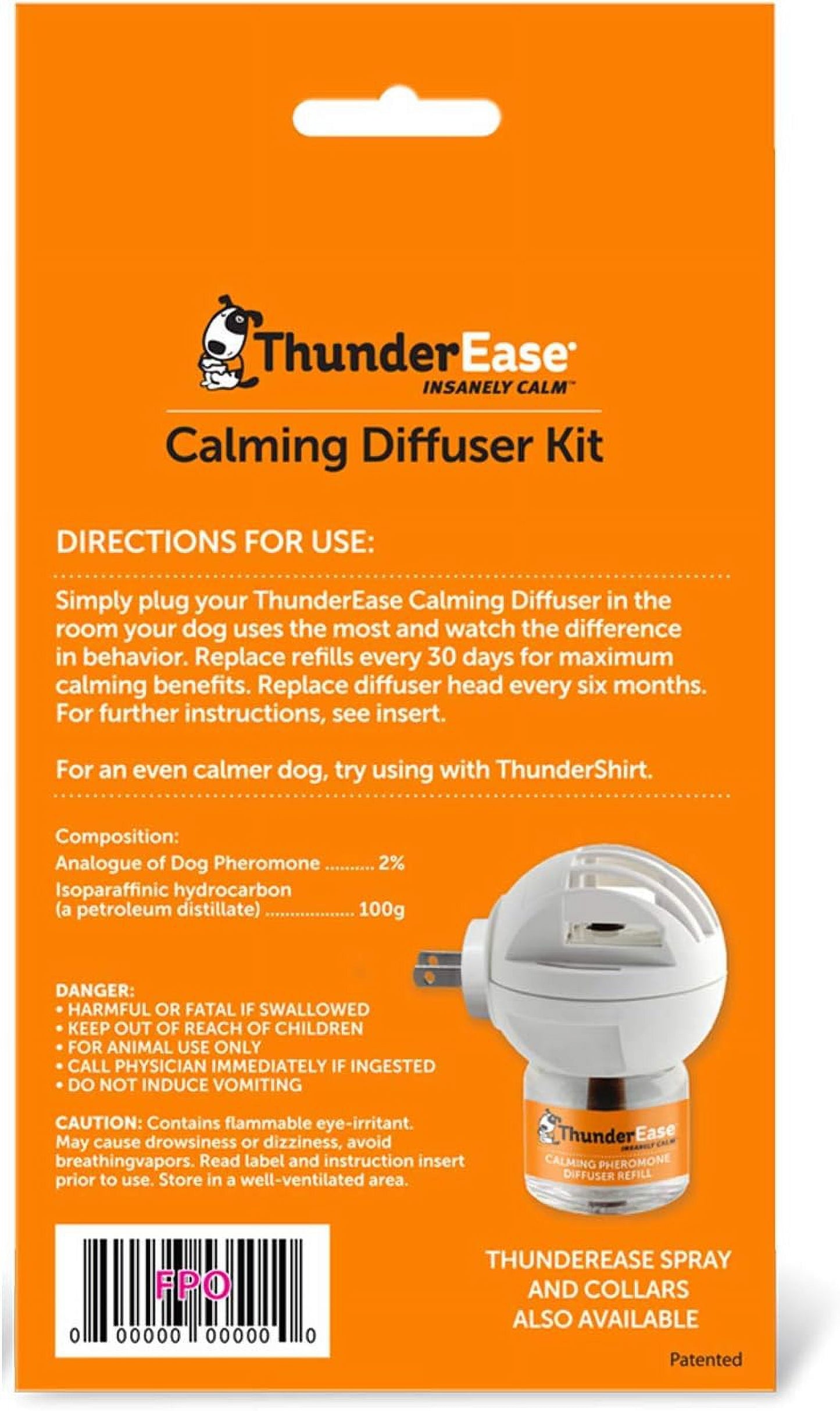 ADAPTIL Dog Calming Diffuser – Vet Recommended for Anxiety, Barking & Chewing
