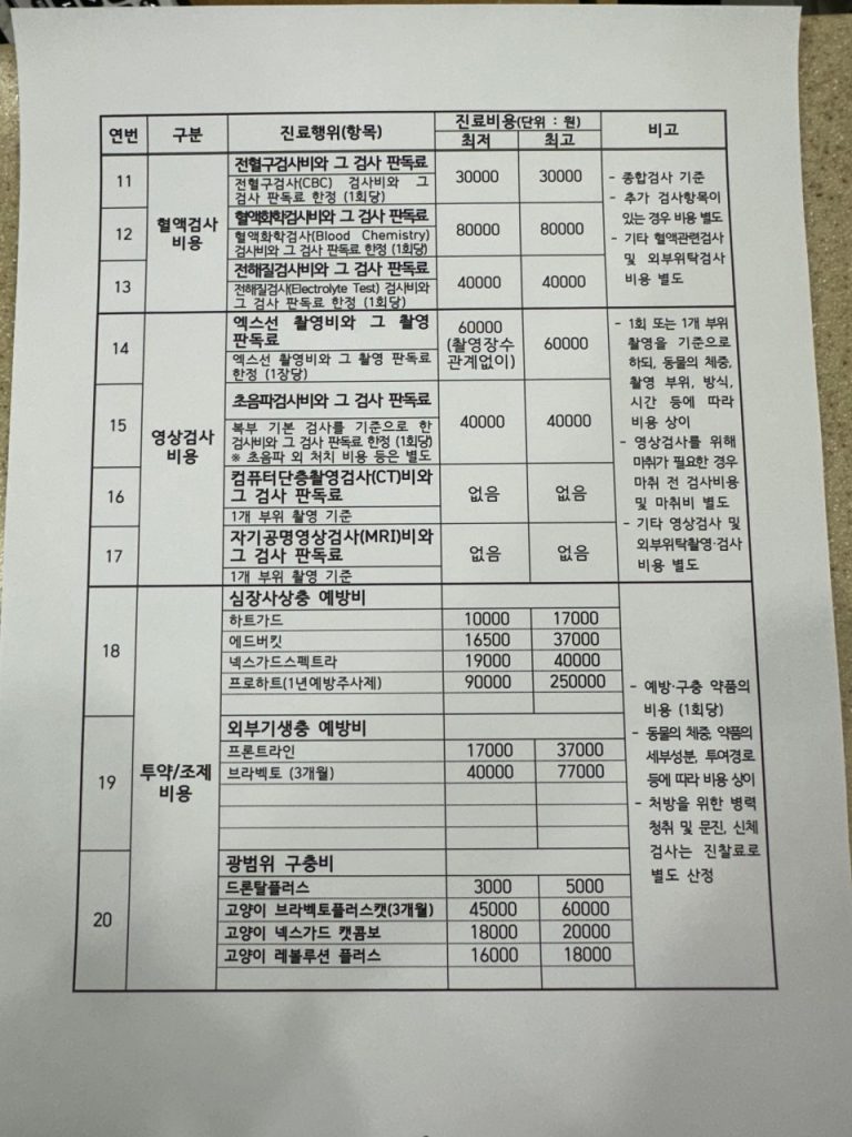 병원 진료비 이미지